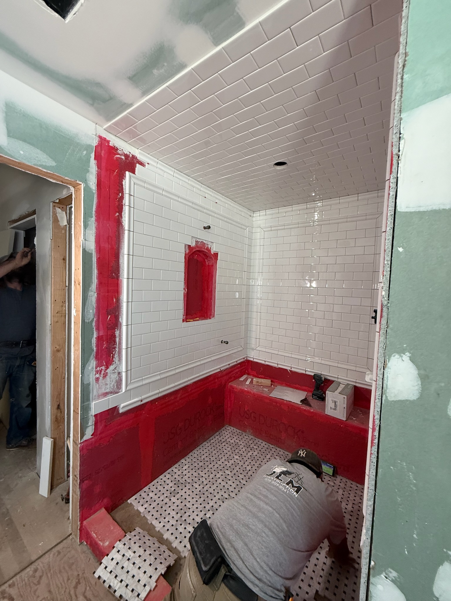 Bathroom Redgard Tile - Photo 8
