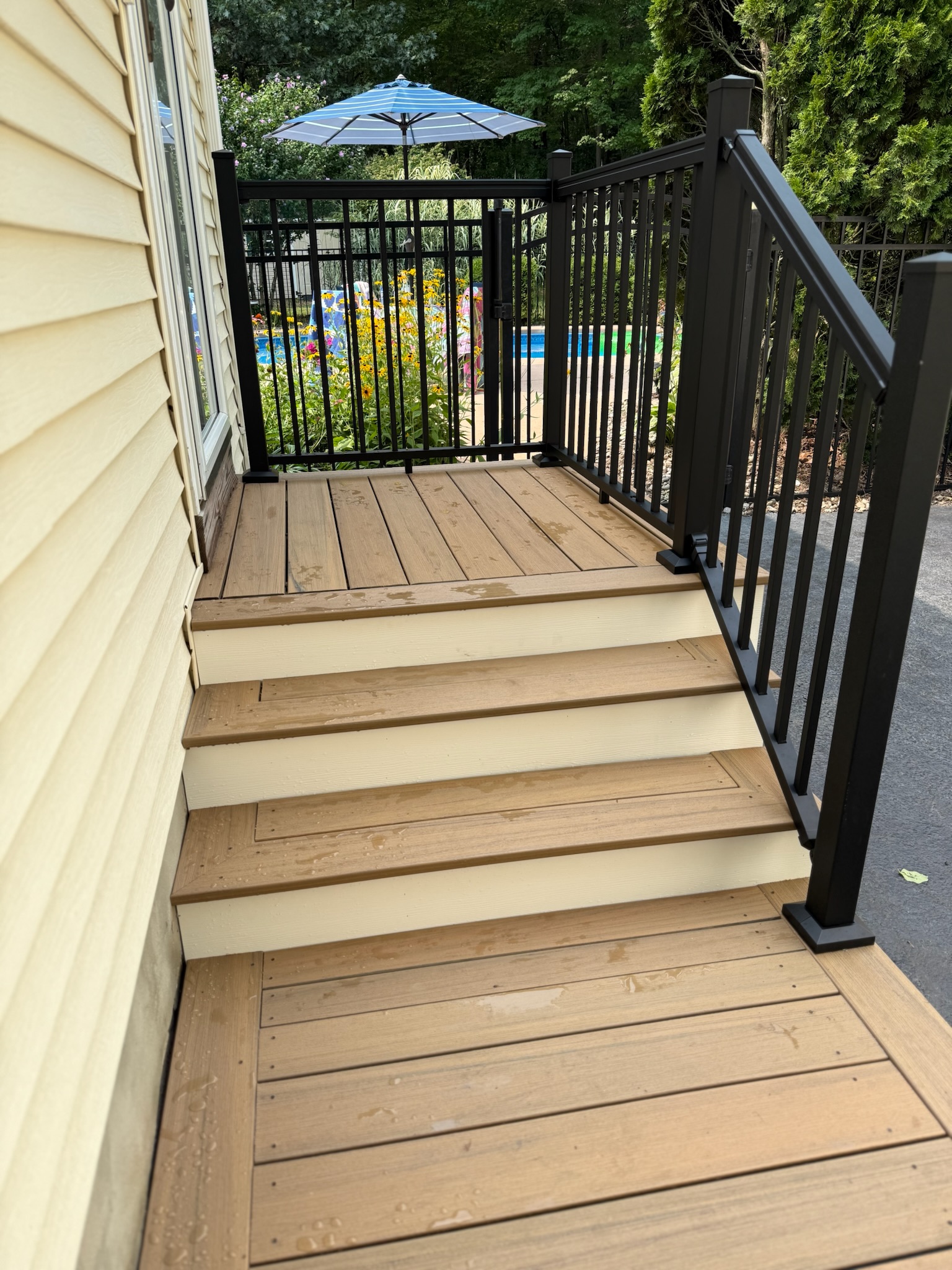 Deck Natural Blackrailing - Photo 3