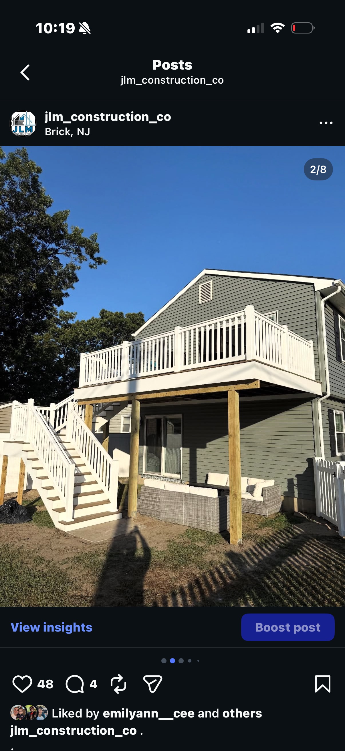 Deck Navyhouse Whitetrim - Photo 17