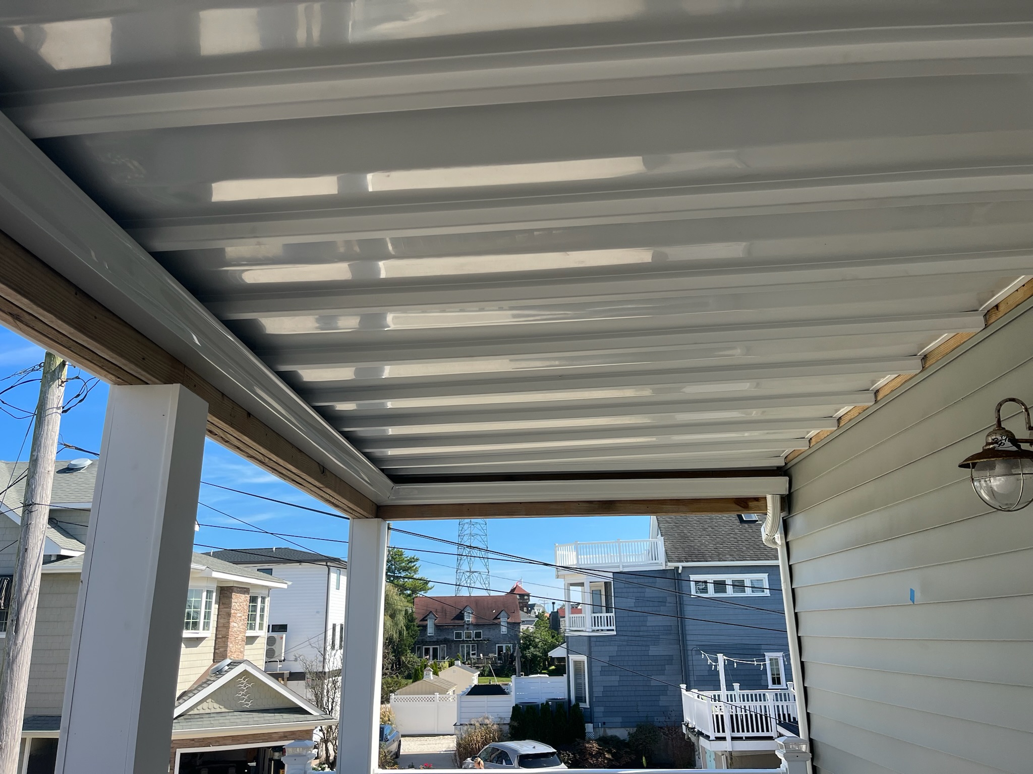 Deck Pergola Louvered