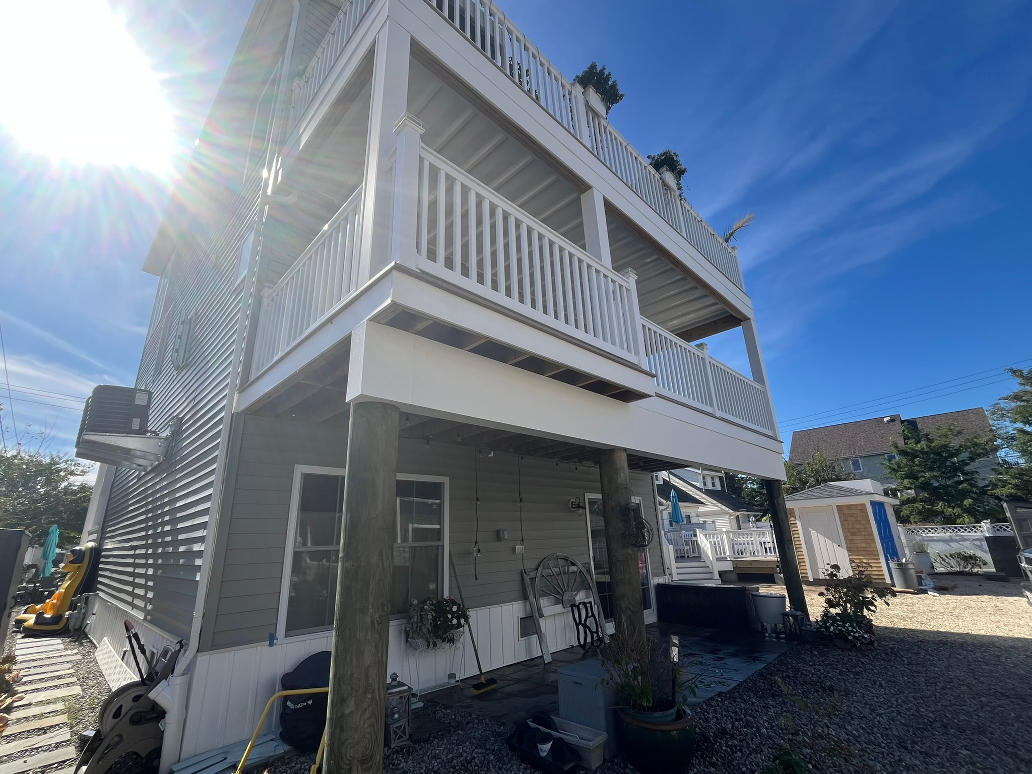 Deck Pergola Louvered - Photo 15