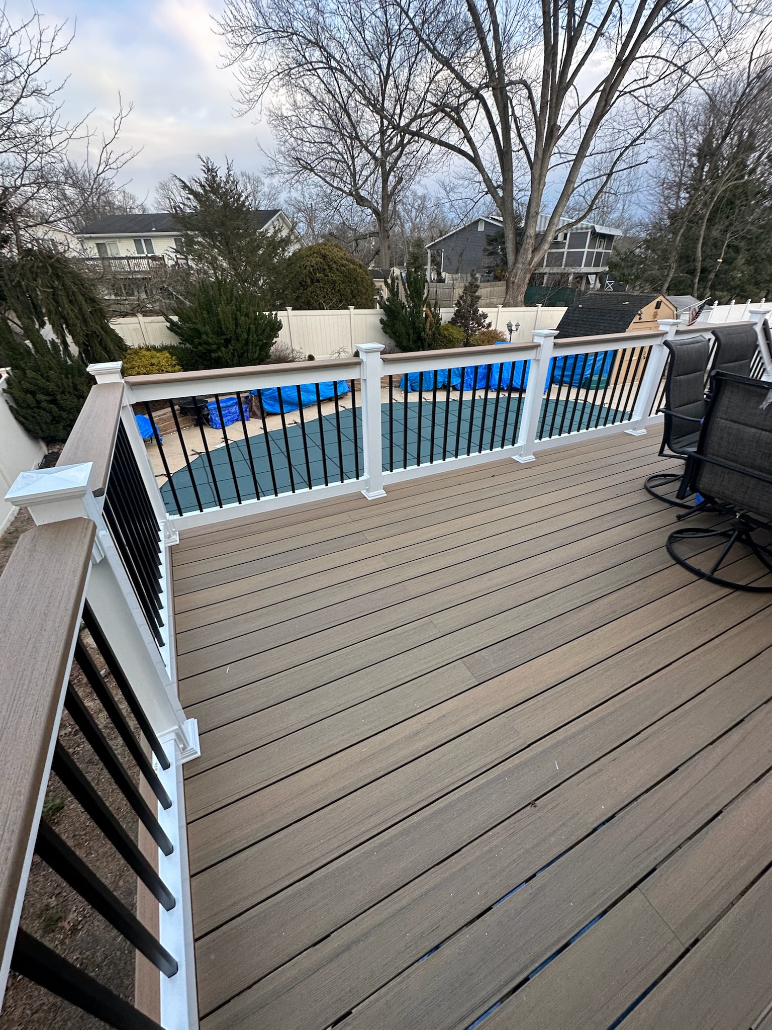 Deck Pool Whiterailing - Photo 4