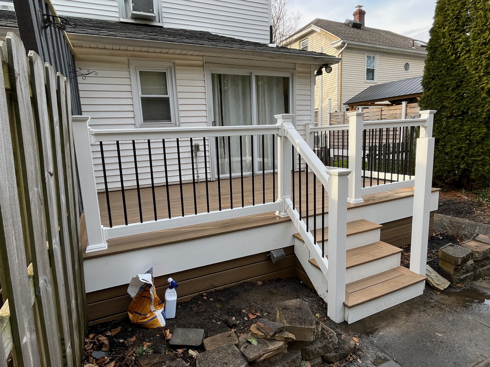 Deck Stairs Construction