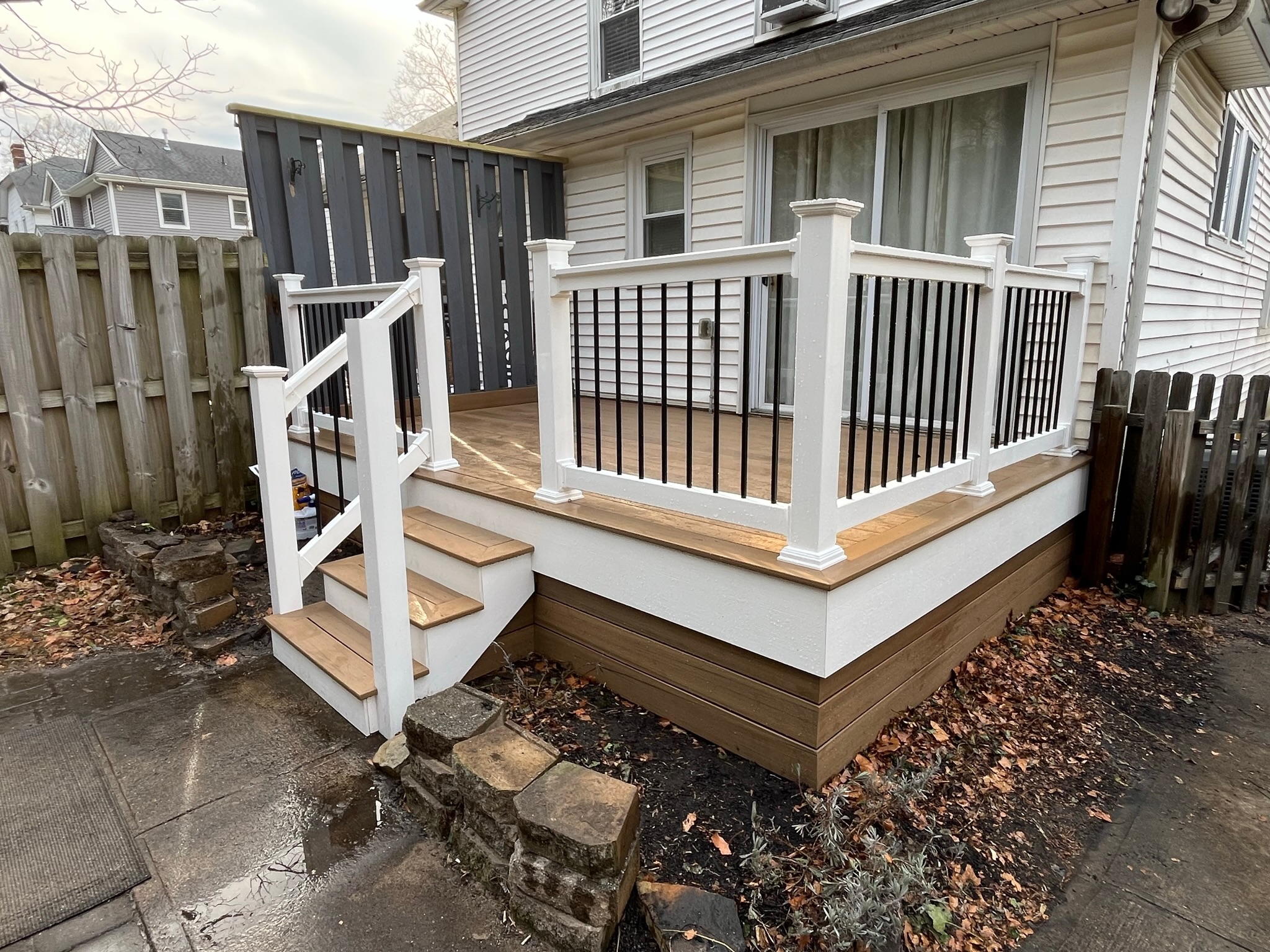 Deck Stairs Construction - Photo 3