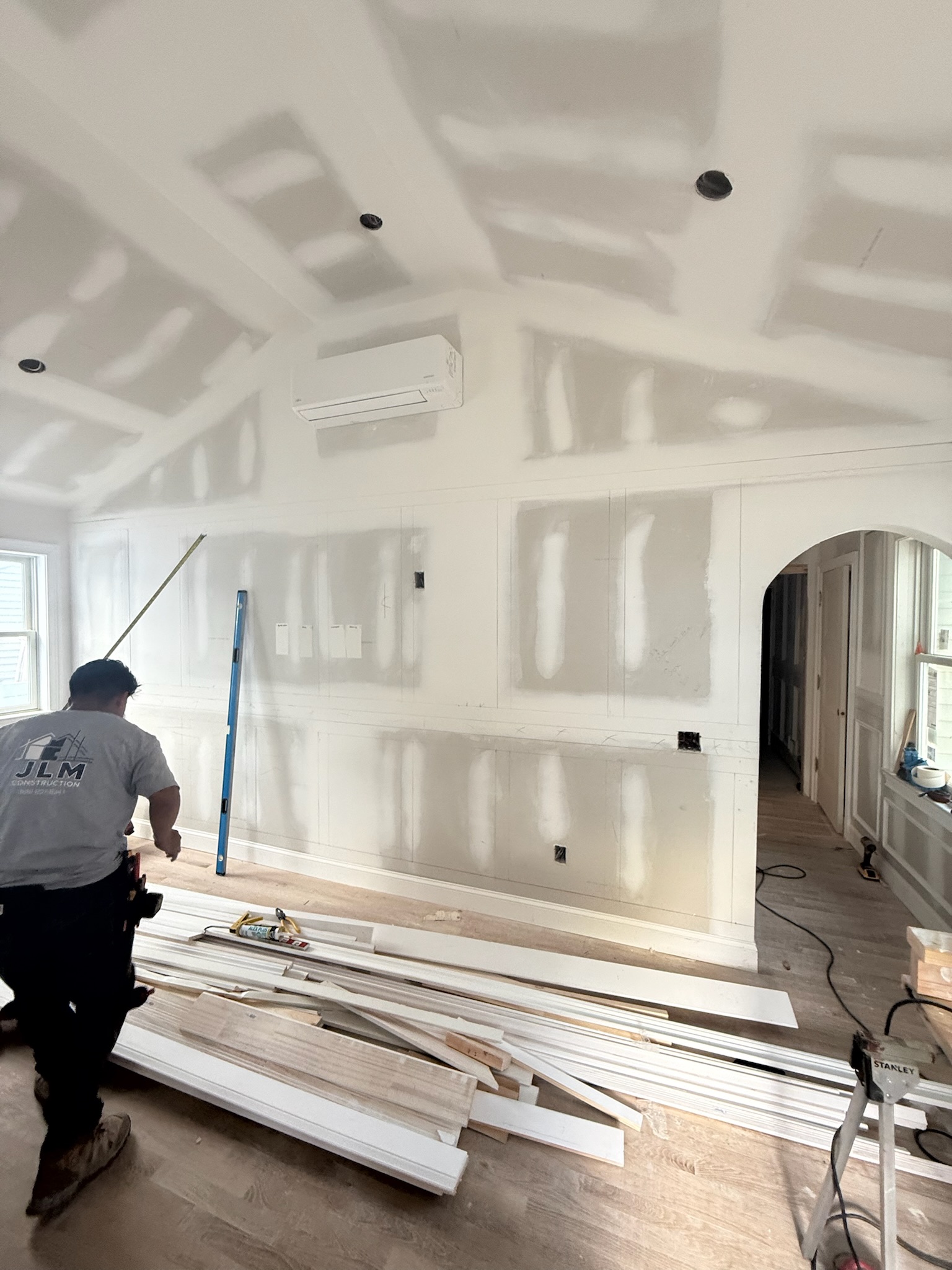 Interior Drywall Arched