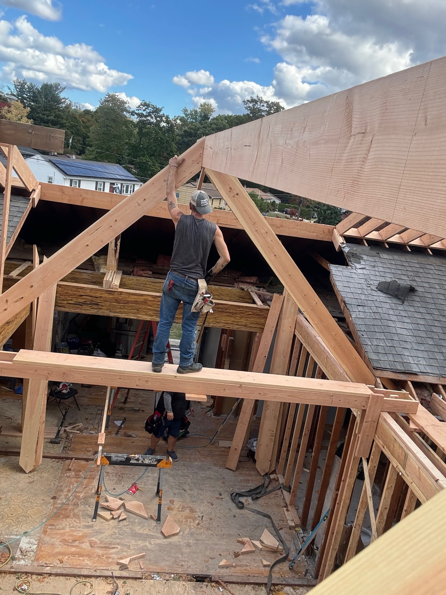 Interior Flooring Fireplace