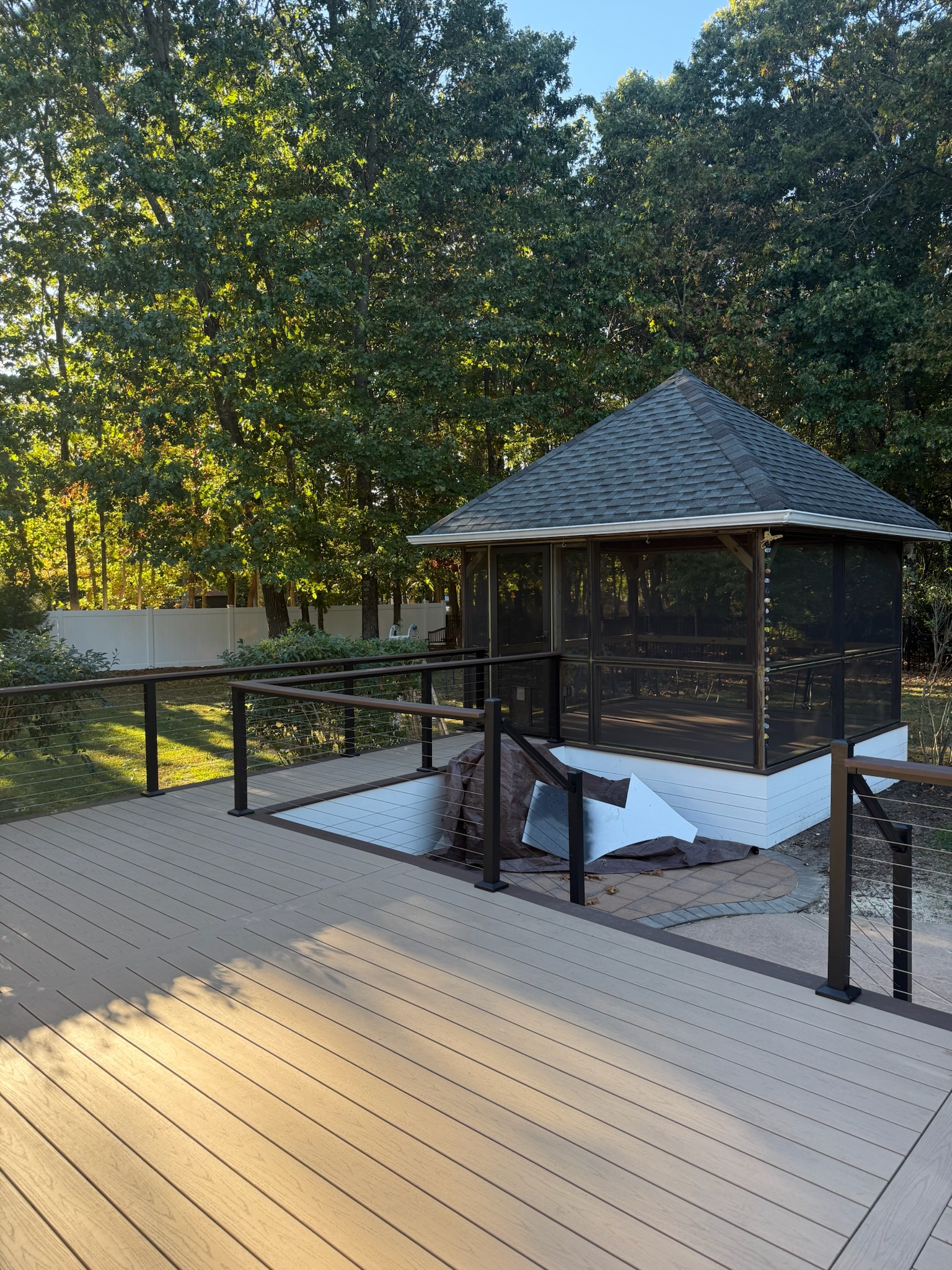 Gazebo Screened Black - Photo 5